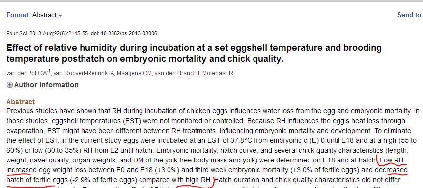 Dry Incubation - The Risks
